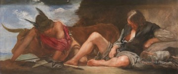 マーキュリーとアルガス ディエゴ・ベラスケス Oil Paintings